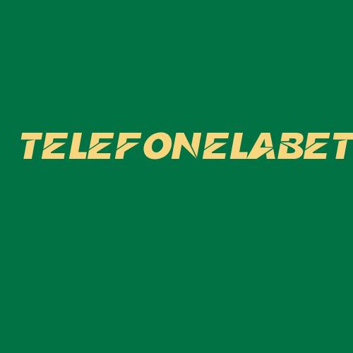 Logo da TELEFONELABET